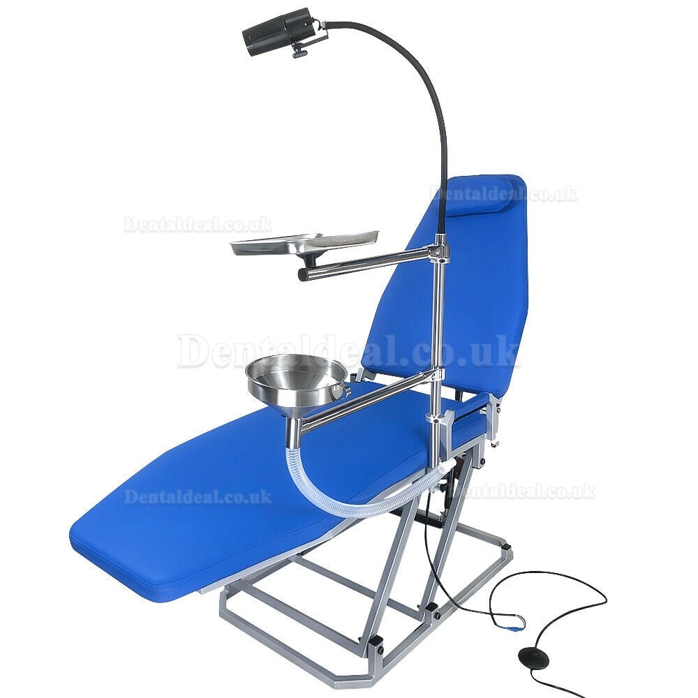 Greeloy Portable Folding Chair with LED Cold Light and Instrument Tray GU-P109 Kit